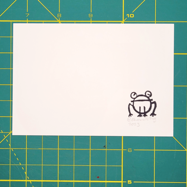 "Bumblebee" Eraser Stamp Block Print - Image 4