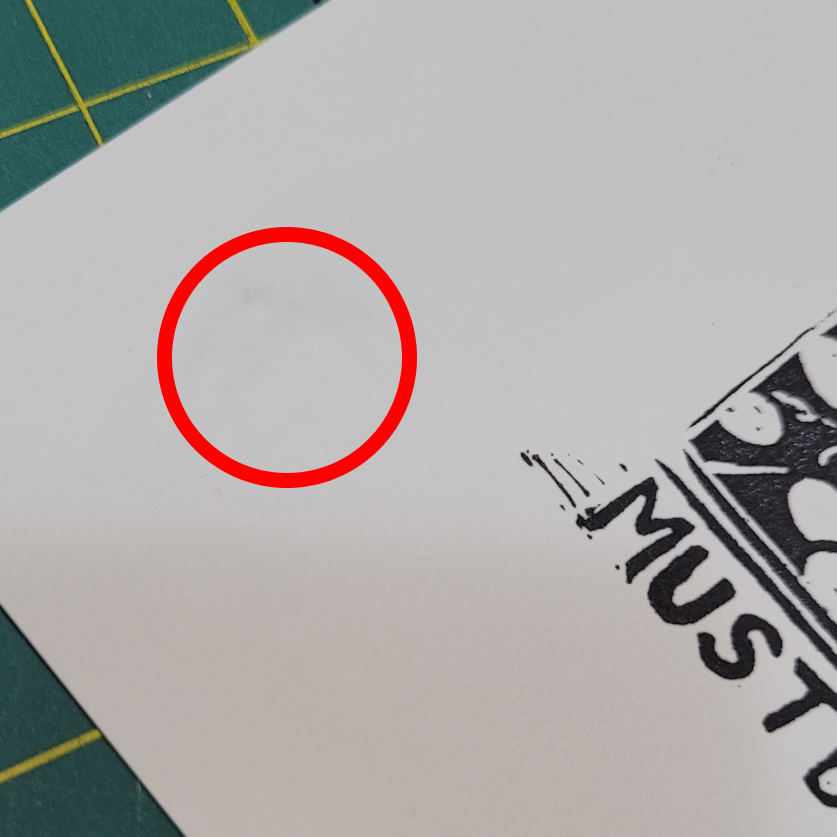 Eraser Print Seconds