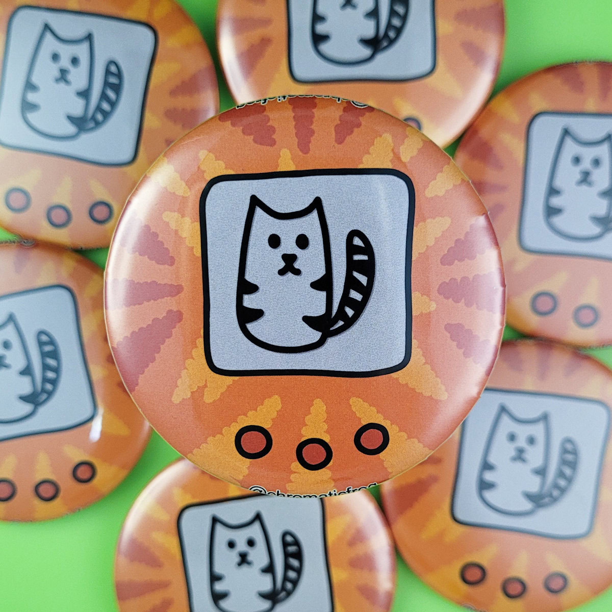 "Virtual Cat" Pin
